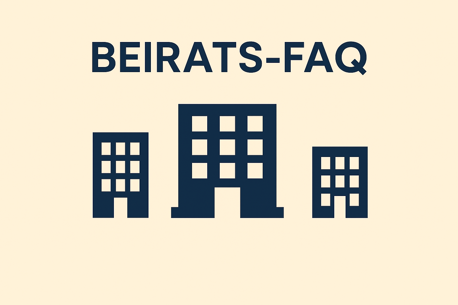 Beirats-FAQ